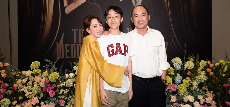 Thu Trang khoe con trai Andy 13 tuổi rưỡi cao vượt Tiến Luật nhưng phải “học” bố một việc này