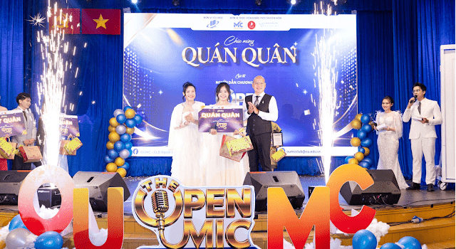 Vinh danh người thắng giải Cuộc thi Người dẫn chương trình “The Open Mic 2026”