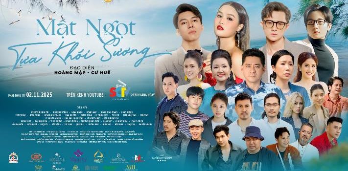 Trước giờ G, phim“Mật ngọt tựa khói sương” tung bộ poster nhân vật là một dàn sao Việt nổi tiếng